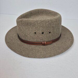 Pendleton Fedora "Indy" Style 100% Wool Hat Size Medium